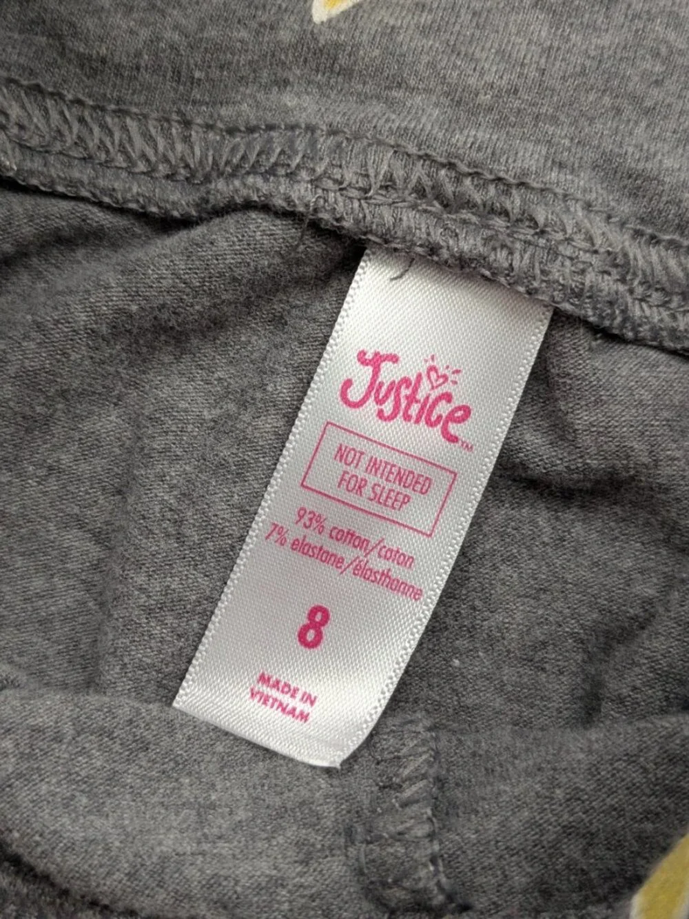 Justice leggings lot (size 8)